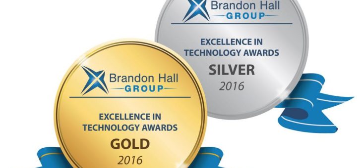 tts mit dem Brandon Hall Award in Gold und Silber ausgezeichnet