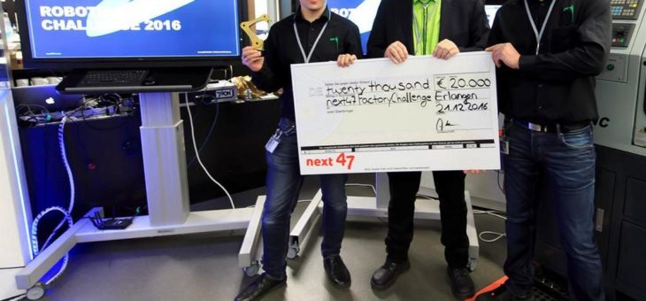 pi4 gewinnt next47 Robotics Challenge bei Siemens