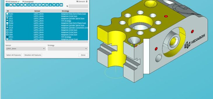 Hexagon Manufacturing Intelligence präsentiert PC-DMIS 2017 R1