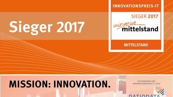 Heute Preisverleihung des INNOVATIONSPREIS-IT 2017 auf der CeBIT in Hannover