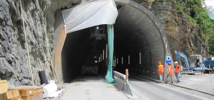 FASERBETON als Problemlöser bei Tunnel-Instandsetzung