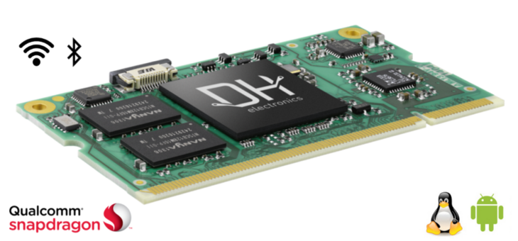 Qualcomm® Snapdragon™ 600E System on Chip für IoT und Industrie 4.0 mit maximal 5 W Leistungsaufnahme