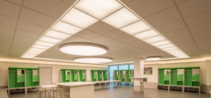 TRILUX stattet Bundesligisten VfL Wolfsburg  mit innovativen Lichtlösungen aus