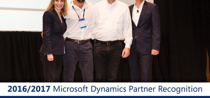 HSO gewinnt auf der Microsoft Inspire Konferenz den Award “Microsoft Dynamics Services Partner of the Year – Germany“