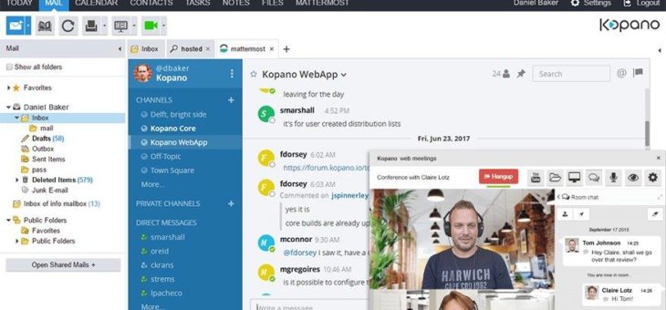 Kopano und Mattermost bieten eine Open Source Alternative für Slack und MS-Teams