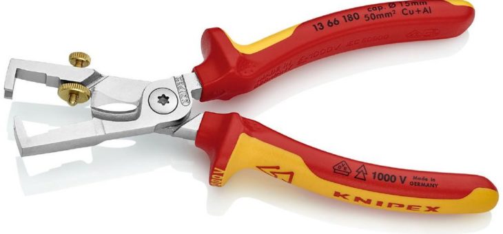 KNIPEX StriX – Schneiden und Abisolieren ohne Werkzeugwechsel