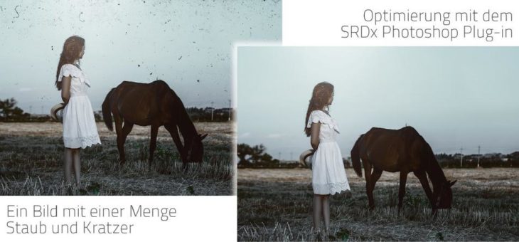 Photoshop Plug-in SRDx zur Staub- und Kratzer-Entfernung jetzt auch für Windows und weitere PS-Versionen erhältlich