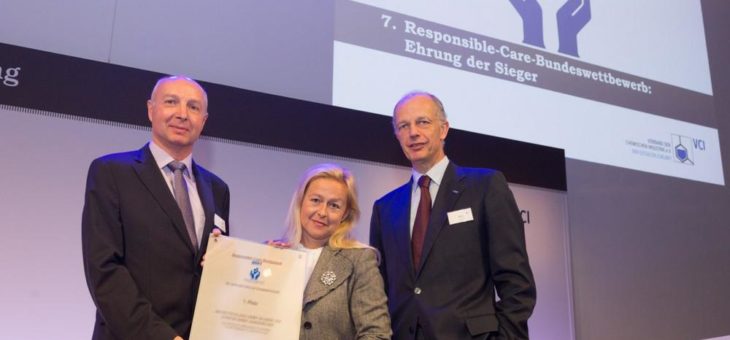 VCI verleiht Up-Cycling Anlage in Burgkirchen bundesweite Auszeichnung