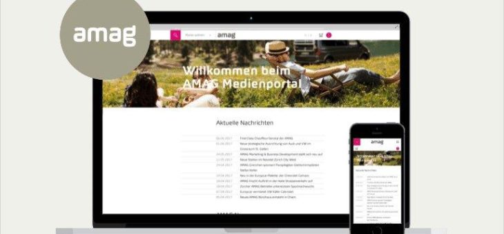 AMAG Medienportal – Mit Upgrade am Puls der Zeit