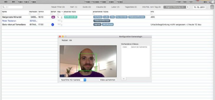 zollsoft GmbH entwickelt Login per Gesichtserkennung für Apple-Praxissoftware tomedo®