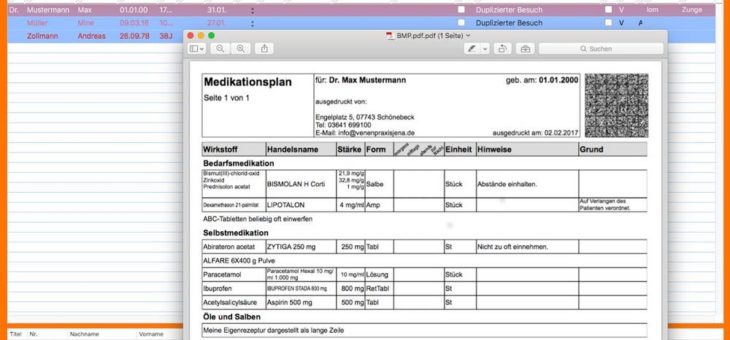 zollsoft rollt bundeseinheitlichen Medikationsplan (BMP) für tomedo® ohne Zusatzkosten aus