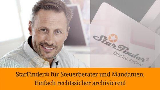 StarFinder® – das digitale Archiv für Steuerberater und Mandanten