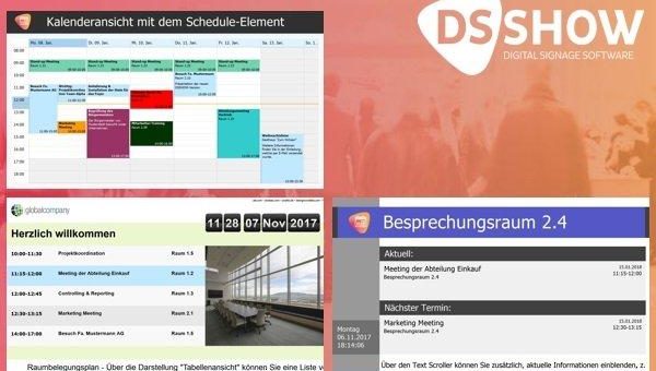 Digital Signage Software DSSHOW  jetzt mit umfangreichen Erweiterungen erhältlich