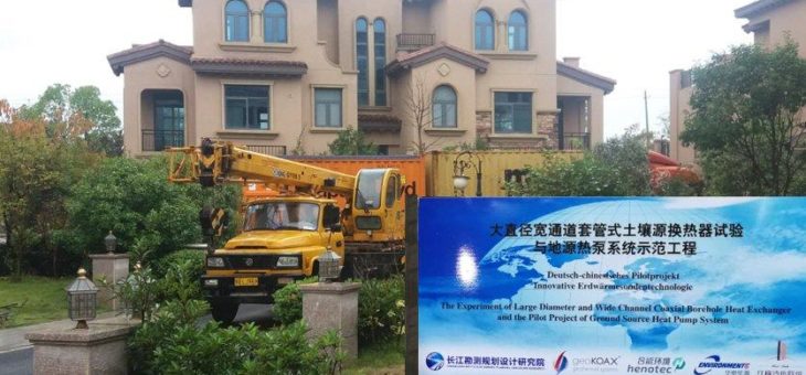 Deutsches Green Energy Start-Up geoKOAX erschließt Geothermie am Jangtse