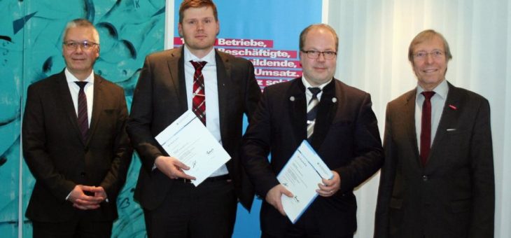 Zwei neue Sachverständige öffentlich bestellt und vereidigt