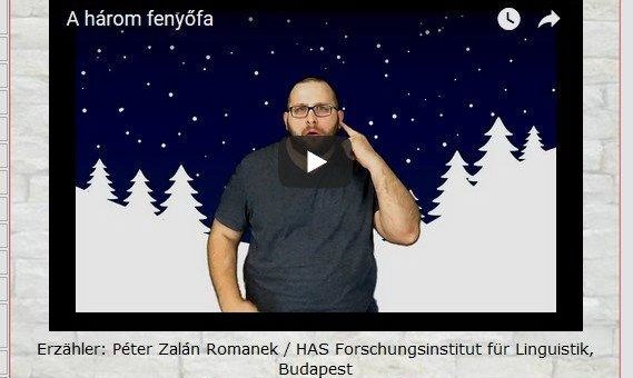 Welche Tanne wählt der Weihnachtsmann – Wintermärchen in Gebärdensprache