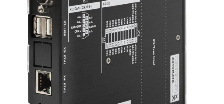 CANNON-Automata stellt ARM-basierten 32bit Controller mit integriertem Feldbus- und Panel-Interface vor