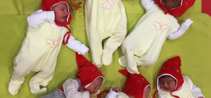 Kleine Nikoläuse am Klinikum Bielefeld