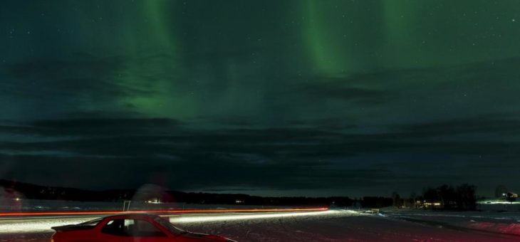 Härtetest für Pirelli Winterreifen am Nordkapp