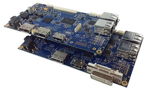 Full-HD LCD-TFT Controller Board mit Multi Stream und IoT Funktionalität