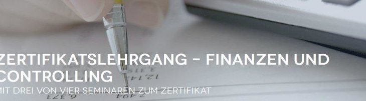 Mit drei von vier Seminaren zum Zertifikat – Sie haben die Wahl!