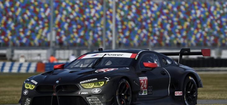 Daytona-Generalprobe für den neuen BMW M8 GTE – Joel Eriksson und Bruno Spengler beim Formel E Rookie-Test im Einsatz