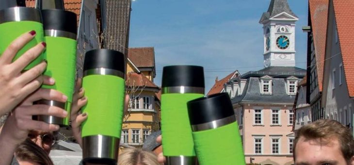 Umweltschonend Kaffee am Kubus genießen
