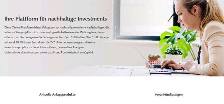 Neue Online-Plattform für nachhaltige Investments