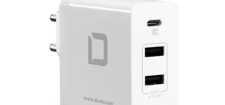 Auch mobil immer unter Strom: Neue Universal Charger von DICOTA