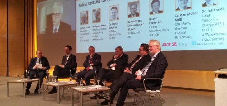 Sensation auf Internationalem Motorenkongress – Vereinbarung vor Publikum
