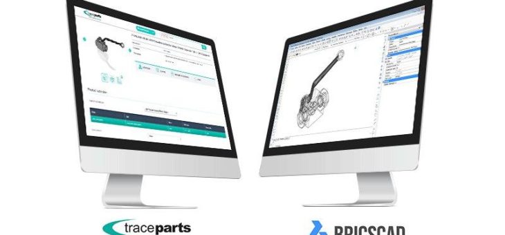 BricsCAD® Format ist auf der TraceParts CAD-Plattform ab sofort verfügbar