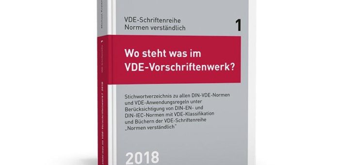 Aktuelles Stichwortverzeichnis zu allen DIN-VDE-Normen!