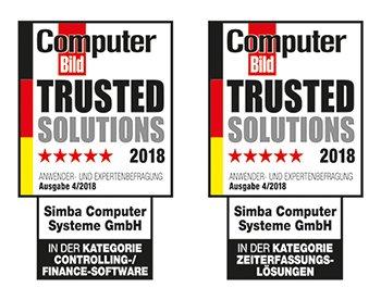 Simba Computer Systeme GmbH erhält Auszeichnung von Computer BILD: Trusted Solutions 2018