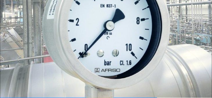 Kompakter Druckmesser für die Chemie