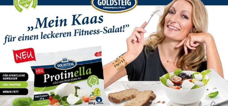 Der leckere Käse für sportliche Genießer mit 23 % Protein und wenig Fett