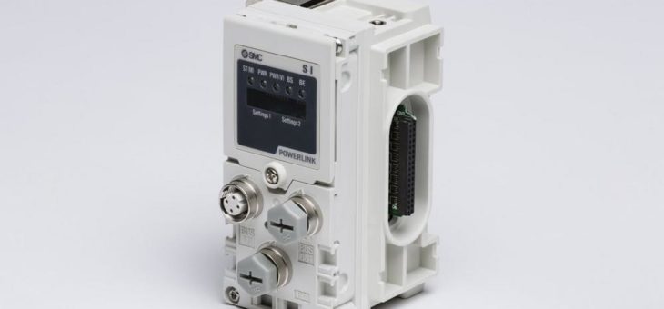 Modulares Feldbussystem von SMC mit POWERLINK
