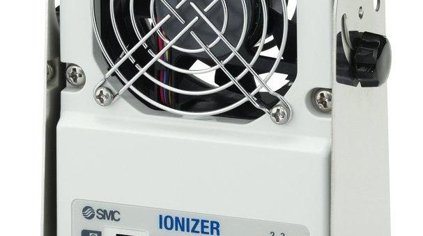 Elektrostatische Aufladung auch bei leichten Werkstücken abbauen: Serie IZF10R mit vier einstellbaren Durchflussstufen
