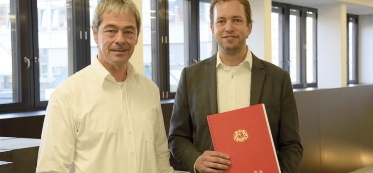 Dr. Stefan Veltel zum Professor für Technische Mikrobiologie ernannt