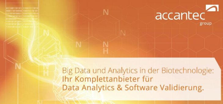 Big Data und Analytics in der Biotechnologie