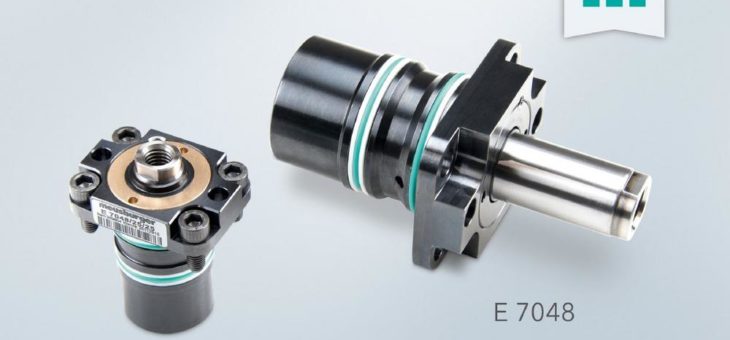 Neu bei Meusburger: E 7048 Einbauzylinder mit Flansch