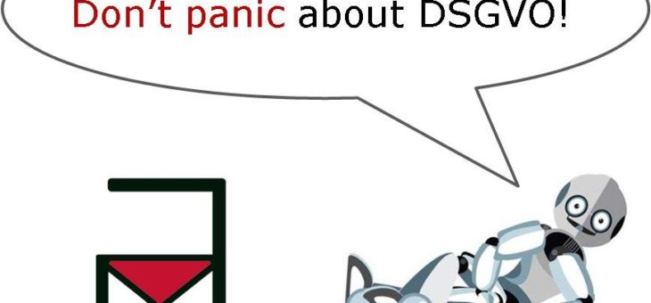 Don’t panic about DSGVO!