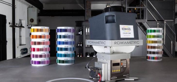 Wirtschaftlicher Einfärben mit dem ROWASOL COLOR CUBE
