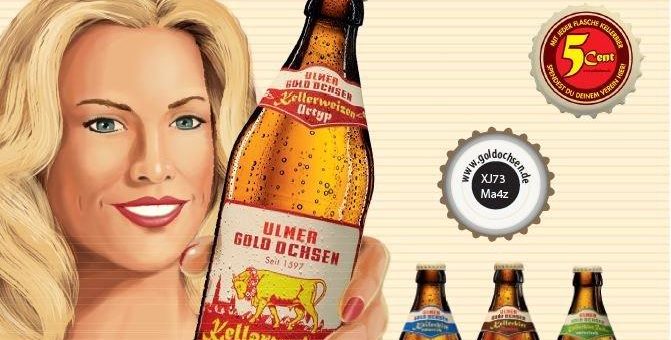 Zaster für Vereine: Brauerei Gold Ochsen unterstützt  regionale Vereine mit Kronkorken-Aktion