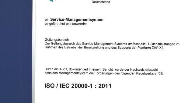 HMM Deutschland optimiert Service-Management durch ISO 20000-Zertifizierung