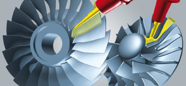 hyperMILL®-CAM-Strategien für den Flugzeugbau