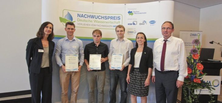 Nachwuchspreis Deutsche Wasserwirtschaft vergeben – junge Wissenschaftler und Studierende zeigen eindrucksvolle Lösungen