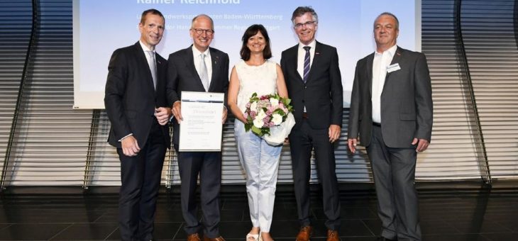 Goldene Ehrennadel für Handwerksfunktionär