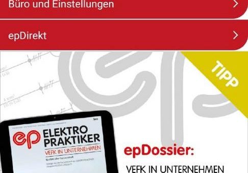 Normen und Vorschriften auf die Baustelle gebracht – ep Elektropraktiker launcht epVorschriften App