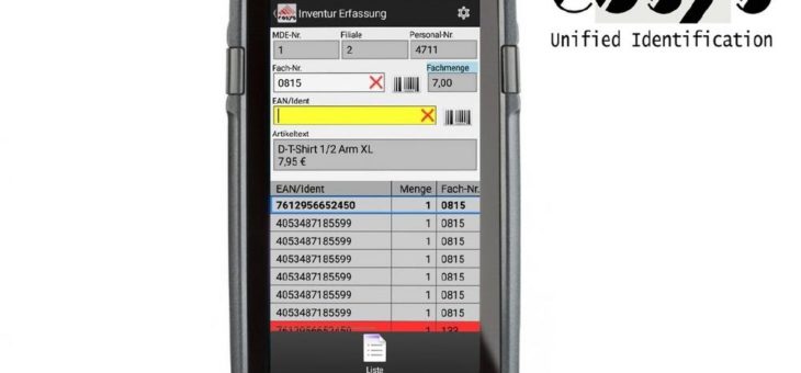 Honeywell CT60 mit COSYS Software
