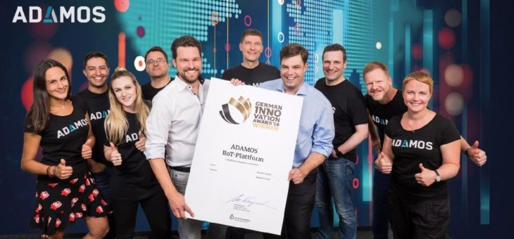 ADAMOS erhält German Innovation Award